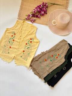 جلیقه گلدوزی کد8160