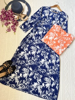 پیراهن طرحدار گل کد8054