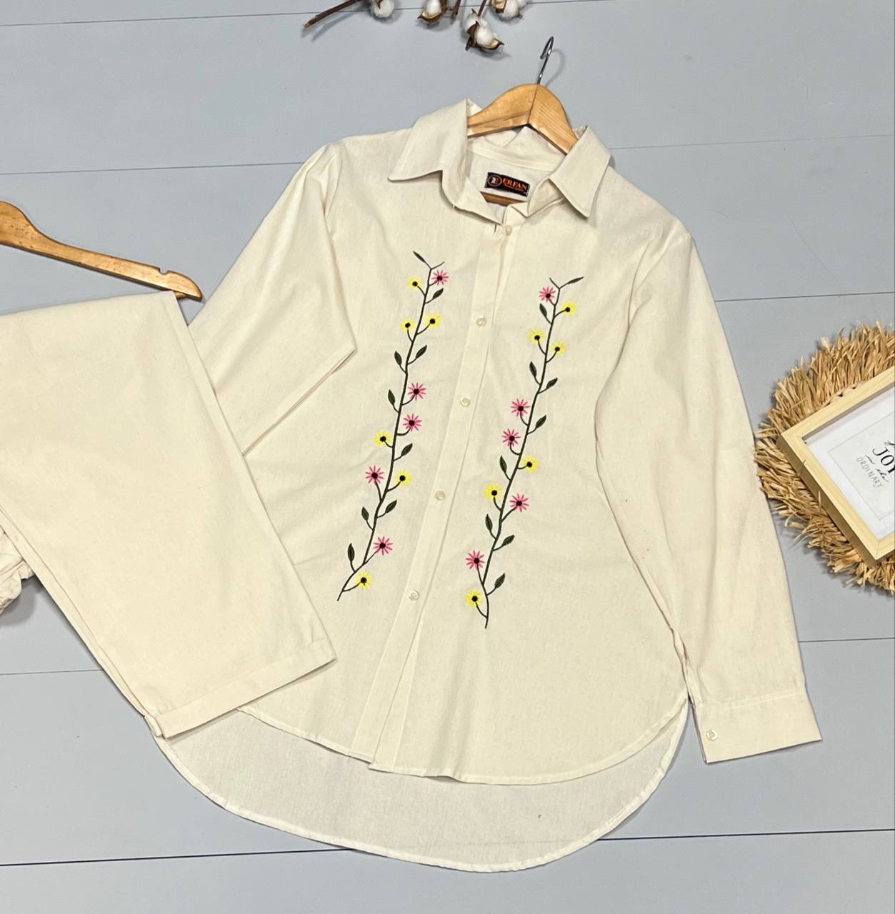 شومیز لینن نچرال